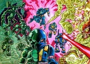 Glyaxia Rangers VS the Villser & Redborg Syndicate (Artwork by Ralph Niese)[6]