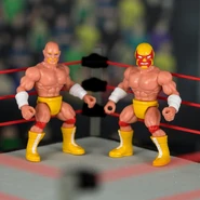 Big Fry bald and masked heads
