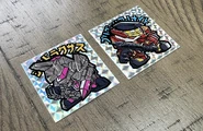 Geodraxus Tetrastorm & Prismirian Knight Typhermech Stickers