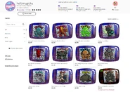 Glyos stickers on hellomugicha.com (May 2023)
