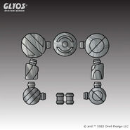 Axis Joint Set - Eidrallim Alloy Silver ( :: Store Link :: )