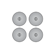 Glyzapper Gray Wheel Set