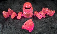Glyarmor Mordireus Clear Neon Pink Set