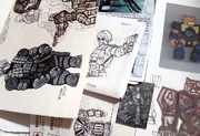 Early Robo Force sketch by Matt Doughty (bottom center)'"`UNIQ--ref-00000002-QINU`"'