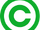 Green copyright.svg