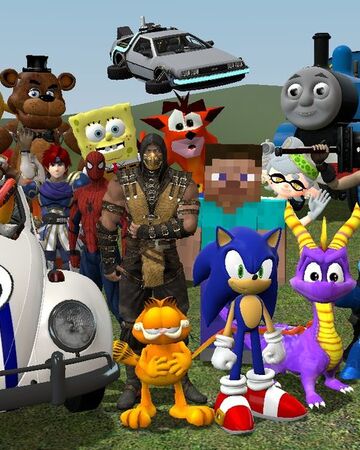 The Fictional Characters Gmod Animated Series Wiki Fandom Since these imaginary creatures don't exist in real life, you can add accessories or play with various shapes more. the fictional characters gmod