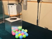 The lottery drawing.