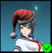 Yandere Xmas Santa Hat