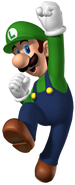 Luigi Jumping