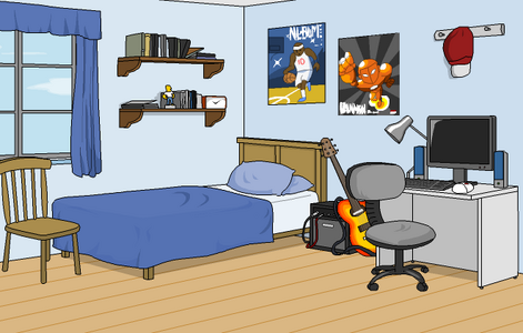 Eric's bedroom