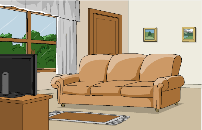 goanimate living room destroyed background