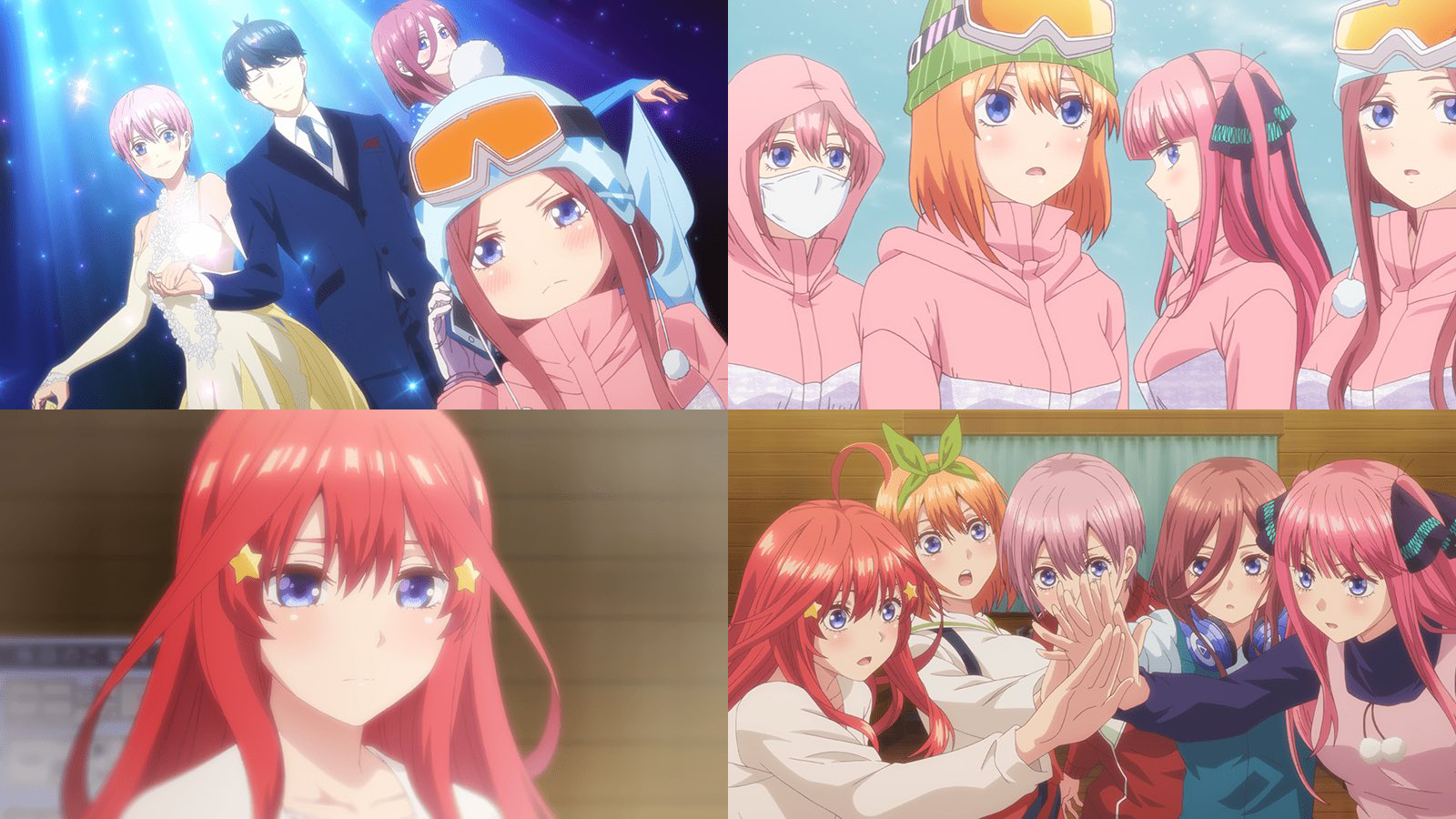 La segunda temporada de Go-Toubun no Hanayome revela un avance de su  segundo episodio