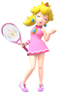 Princess Peach's Tennis attire