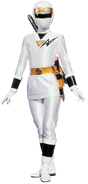 White Ranger - Delphine Tsuruhime