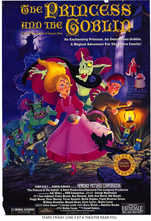 The Princess and the Goblin (1991) .