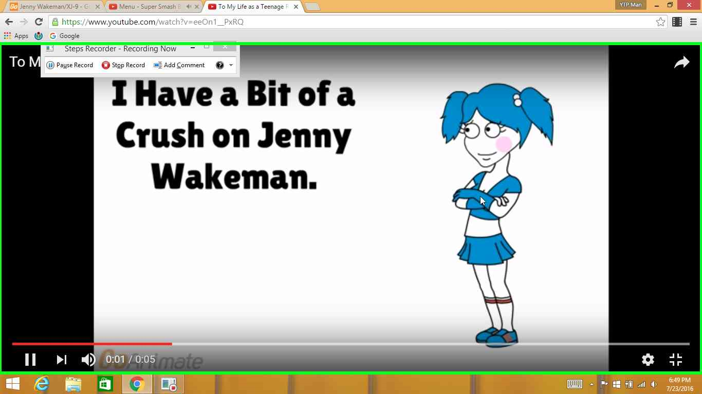 Jenny Wakeman, GoAnimate V1 Wiki