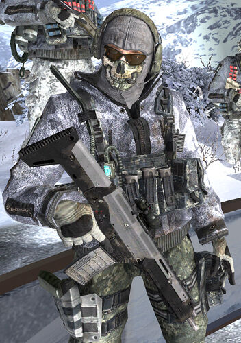 Let's do this. — Ghost MW2 Favela Kit by ~ReijiKageyama