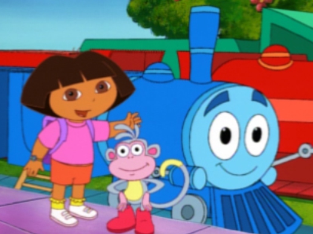 Azul is a train from Dora The Explorer.  Azul is a fake blue train...