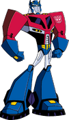 Transformers Animated Optimus Prime.