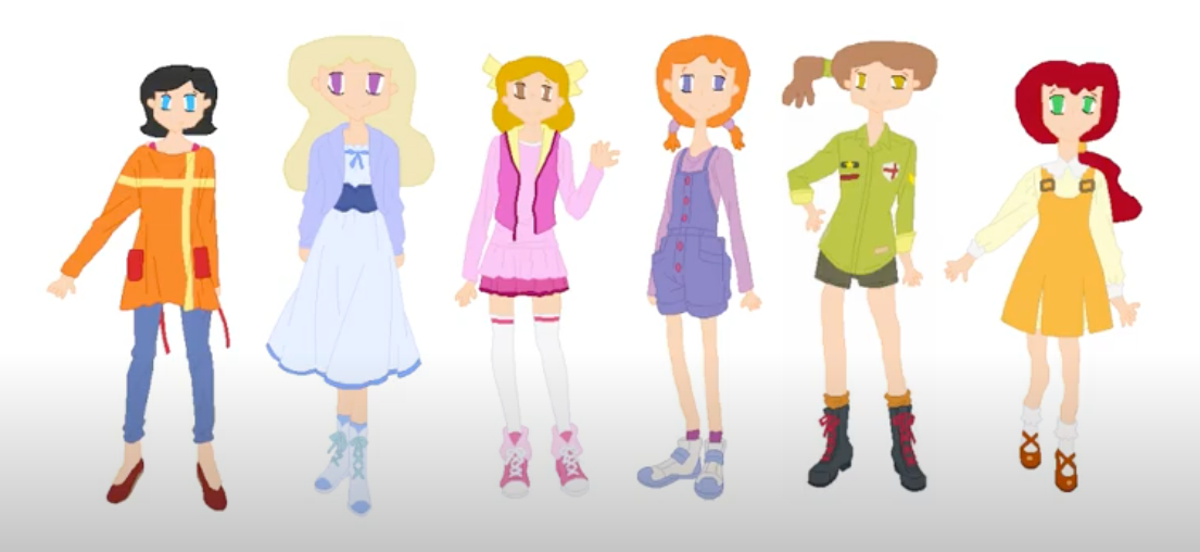 The Sparkle Girls | Go!Animate᛫Vyond Wiki | Fandom