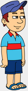 He wearing Dave's clothes