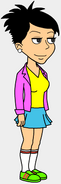 She wearing Julie's clothes