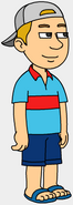 He wearing Dave's clothes