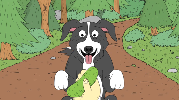 Mr Pickles Cartoon Goodies and videos