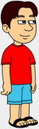 He wearing Joey's clothes