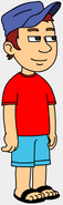 He wearing Joey's clothes