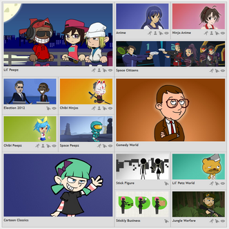 GoAnimate Themes