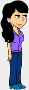 She wearing Kimberly's clothes
