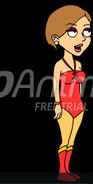Krubtain on the bikini show