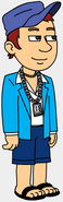 He wearing David's clothes