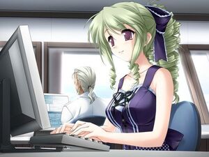 Anime-girl-computer