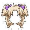 Blonde Twin Tails
