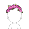 Pink Flower Crown