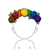 Pride Flower Crown