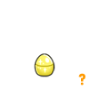 Gold Plastic Egg