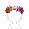 Lesbian Pride Flower Crown