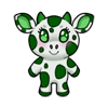 Radioactive Cow Plush