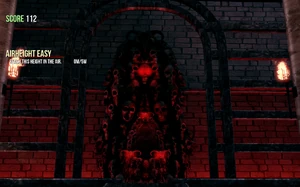 The infernal throne.