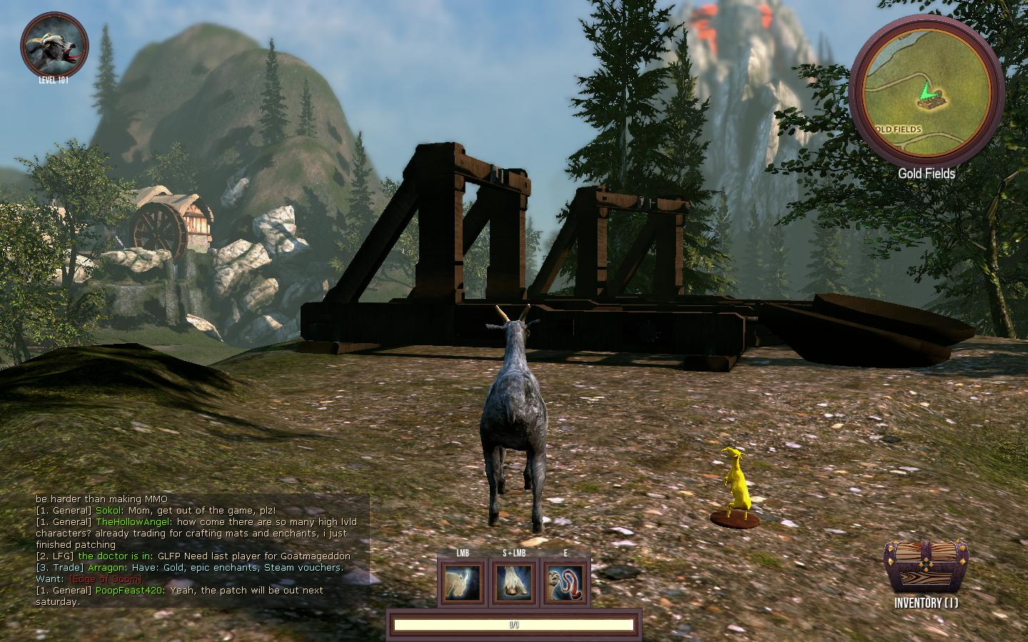 goat simulator goatz trophies