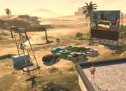 Drive-in cinema in game.