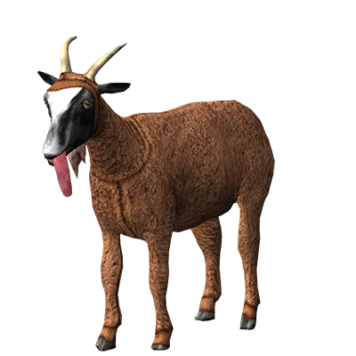 goat simulator logo png