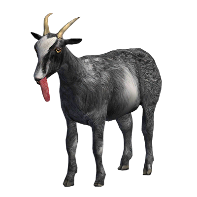 goat simulator logo png