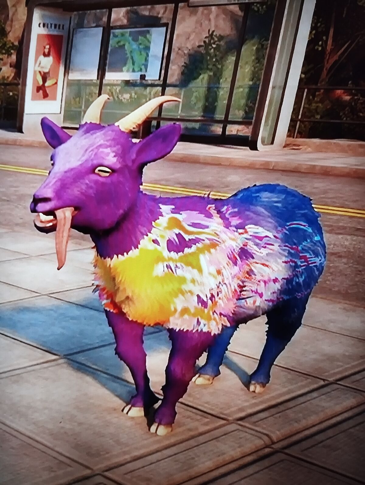 Goat Simulator 3:  The Big Red Button Mystery Solved! - nac29bh