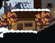 The Snow Shop, which was removed from the game