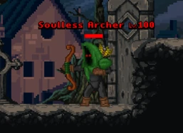 An Archer shooting arrows