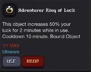 Adventurer Ring of Luck